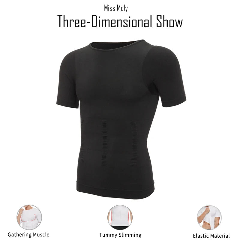 🏋️‍♂️ Body Shaper Homme – Ceinture Amincissante et Correctrice de Posture