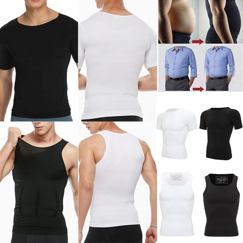 🏋️‍♂️ Body Shaper Homme – Ceinture Amincissante et Correctrice de Posture