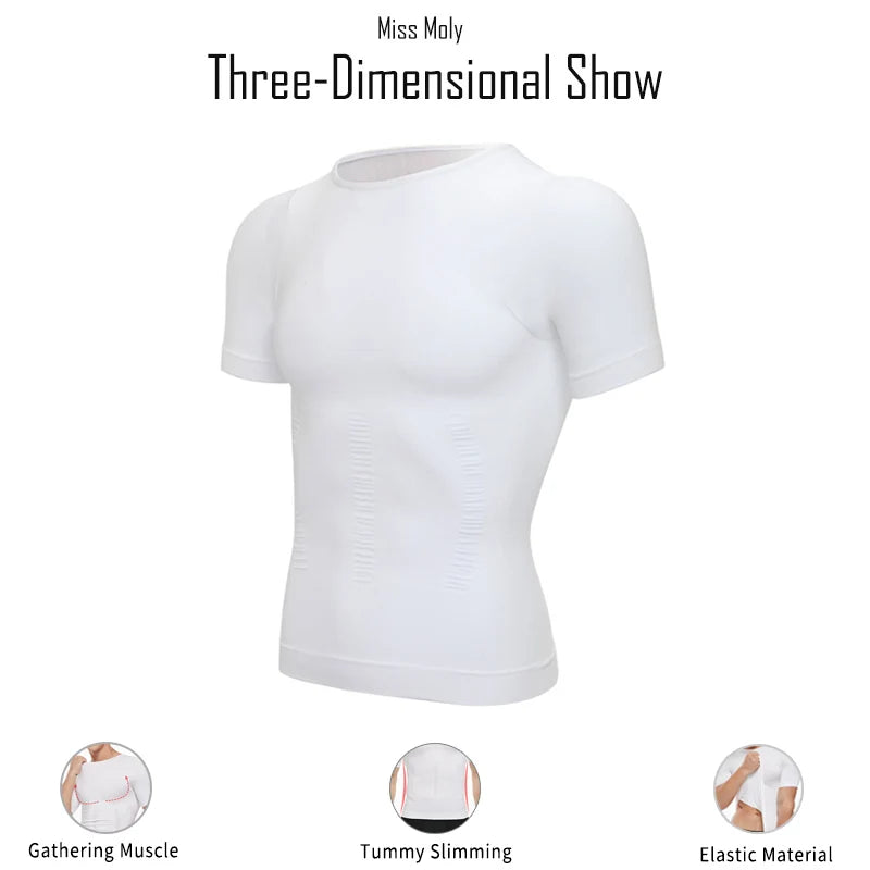 🏋️‍♂️ Body Shaper Homme – Ceinture Amincissante et Correctrice de Posture