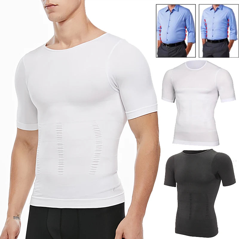 🏋️‍♂️ Body Shaper Homme – Ceinture Amincissante et Correctrice de Posture